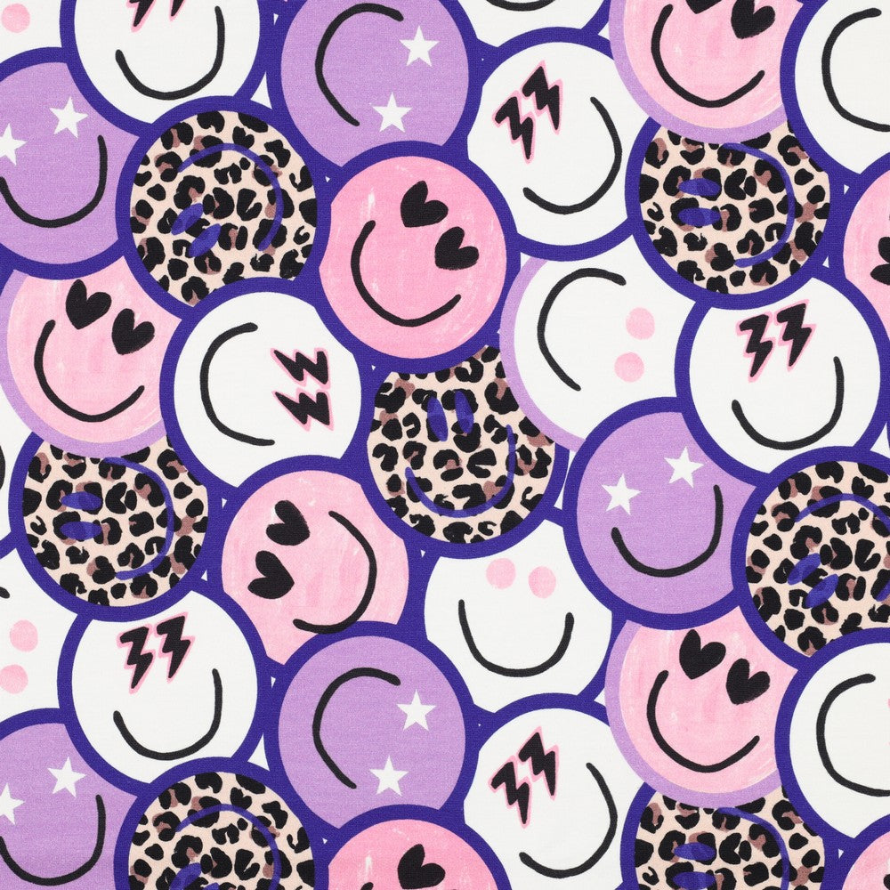 Sweat digital Happy Faces Smiley flieder