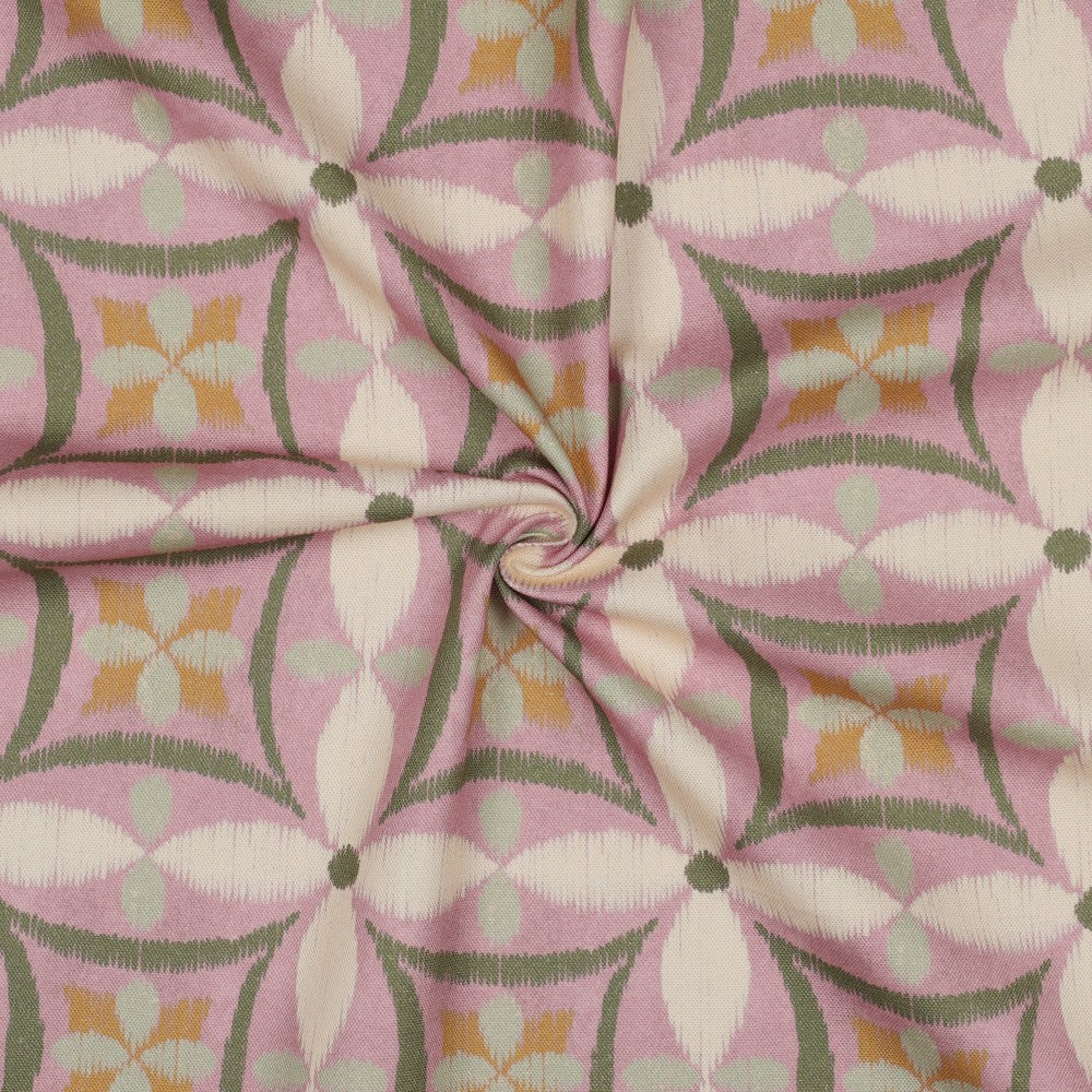 Canvas digital Abstract Flowers Kombi mauve