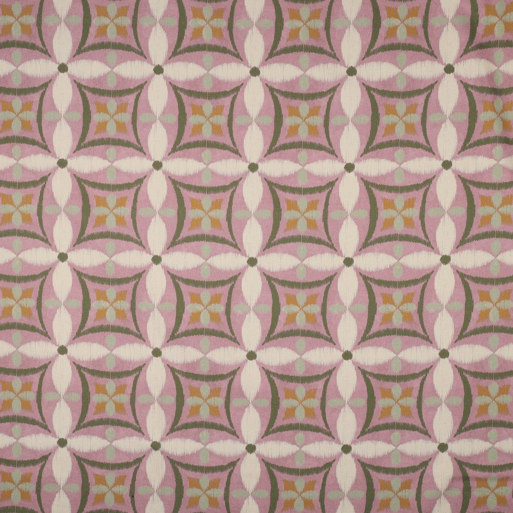 Canvas digital Abstract Flowers Kombi mauve