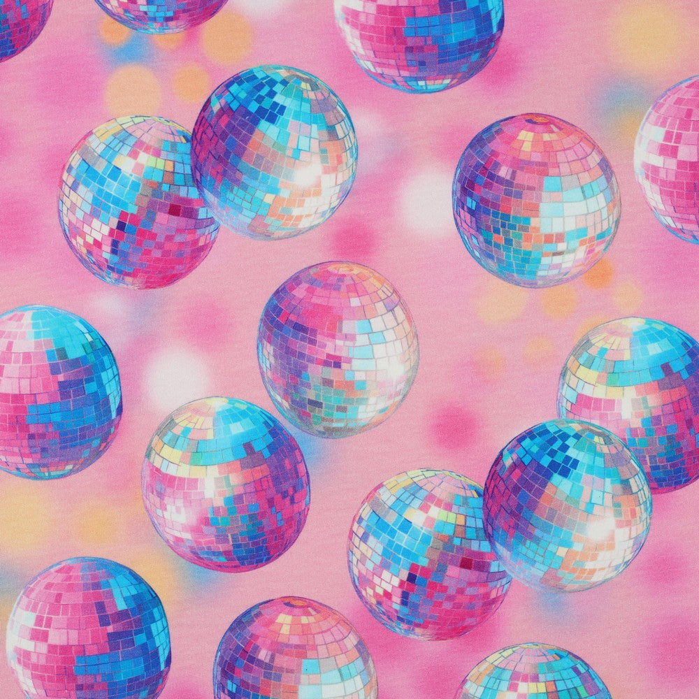 Sweat digital Discokugeln pink