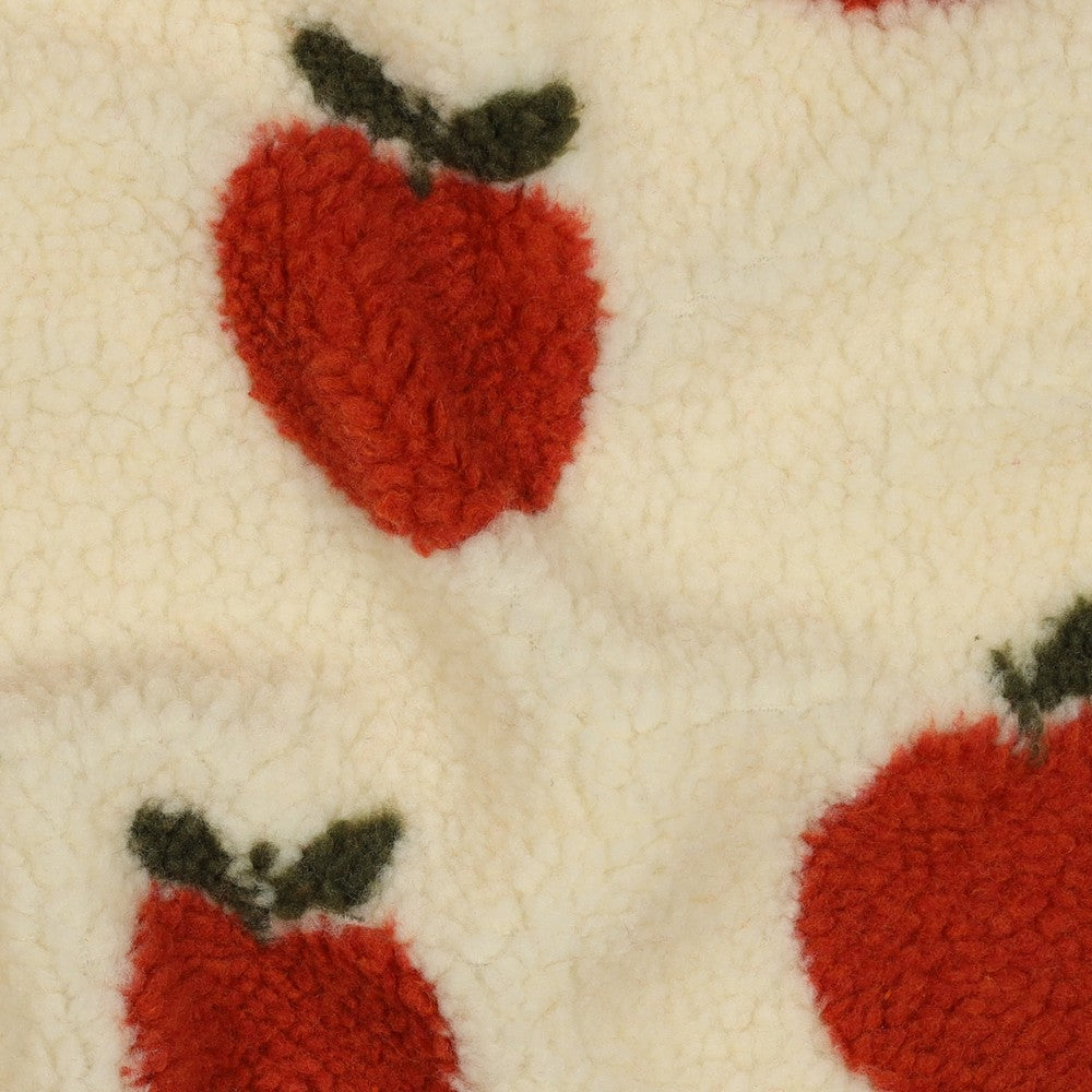 Teddystoff Jacquard Apfel natural