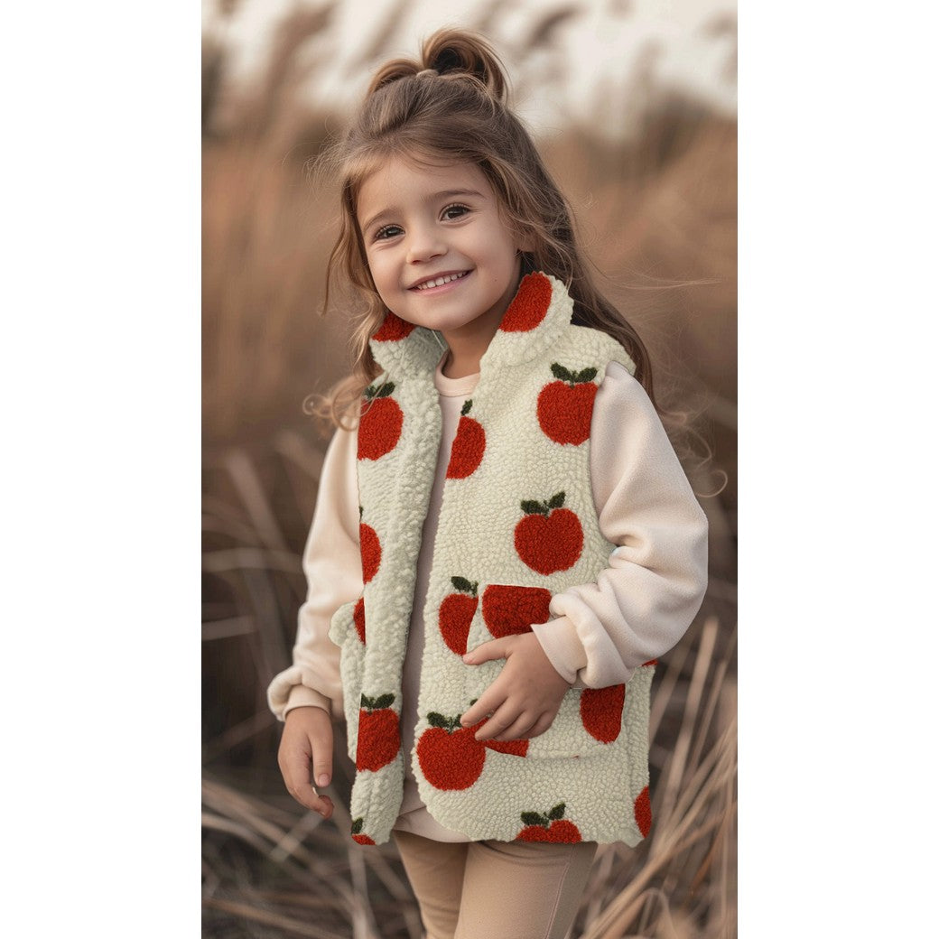 Teddystoff Jacquard Apfel natural