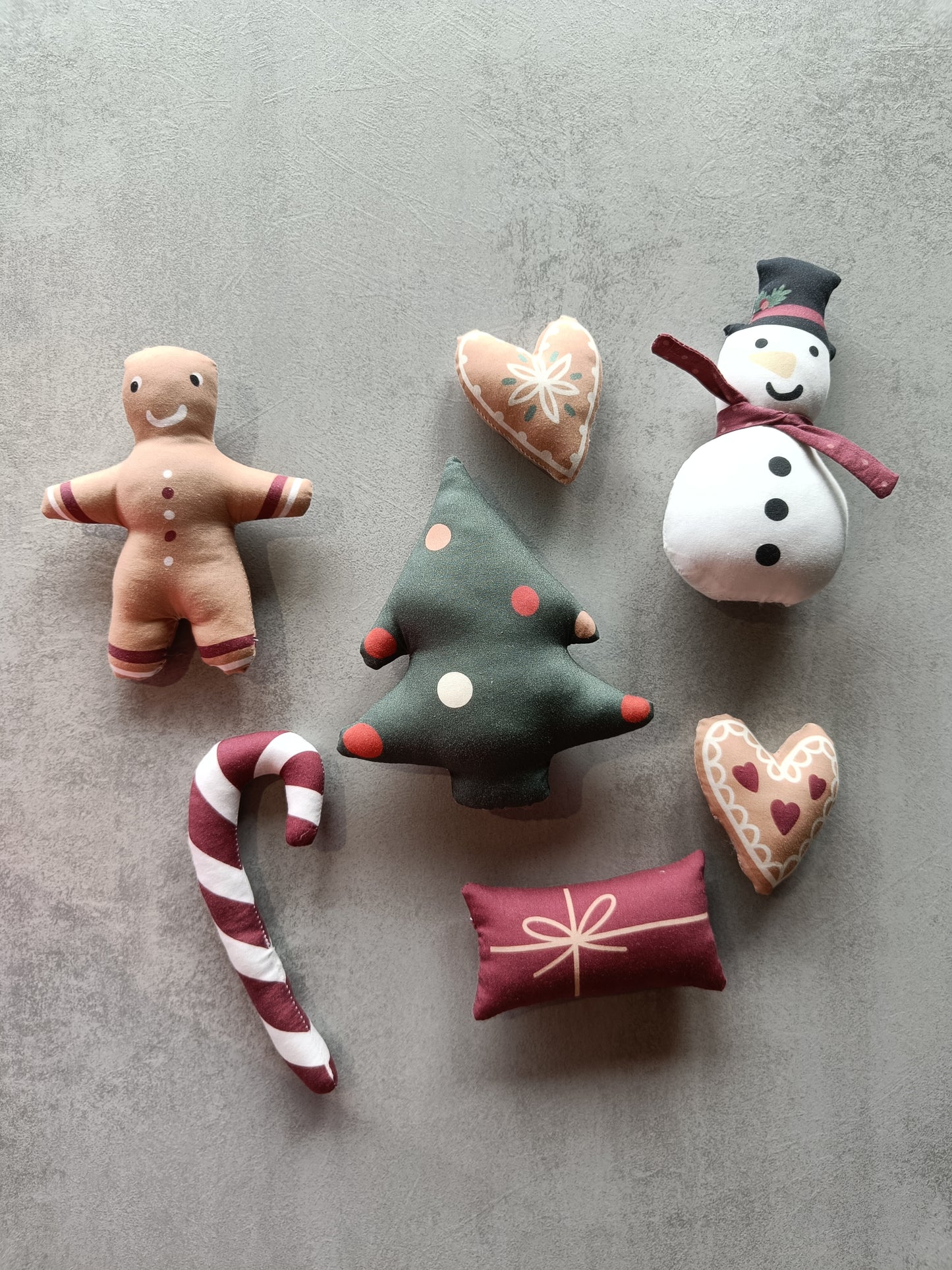 Baumwolle Weihnachten Panel Lebkuchenhaus Puppenhaus