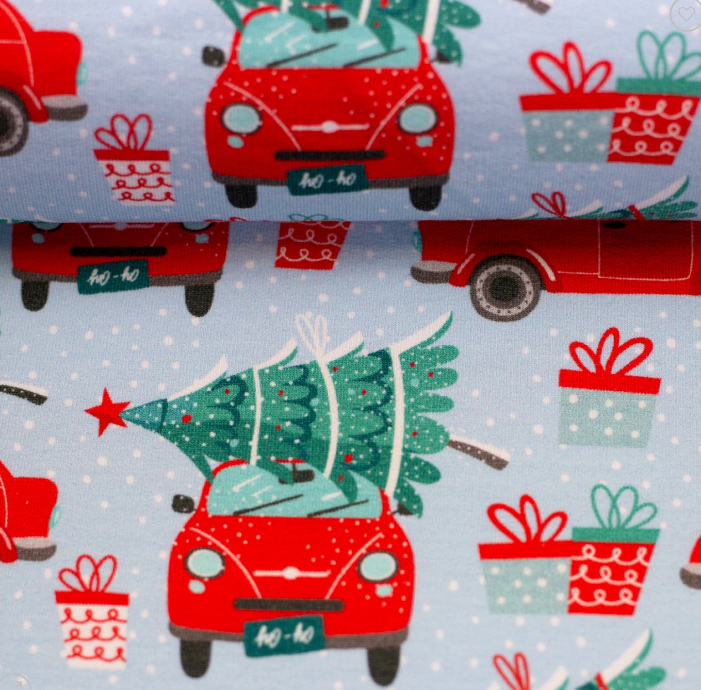 Sweat Weihnachten Holly Auto mit Tannenbaum