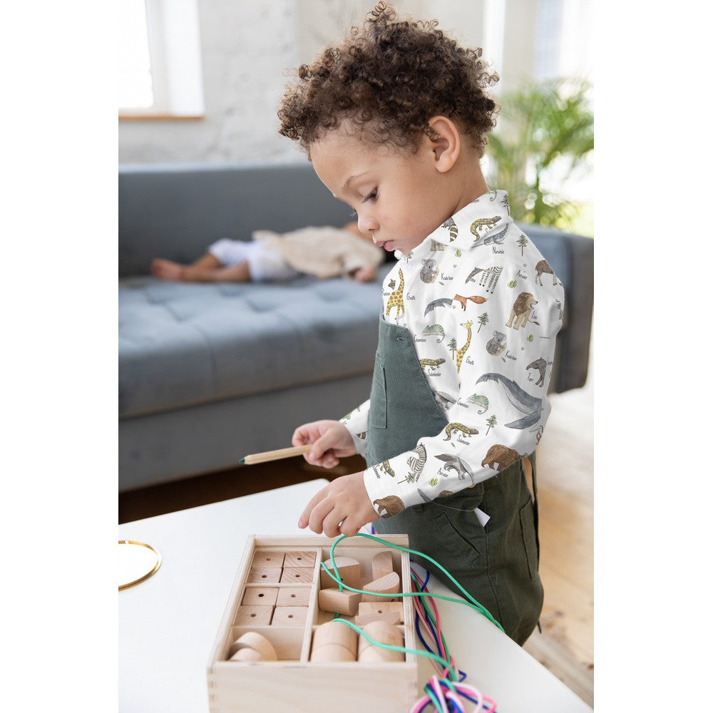 Baumwolle digital Tiere mistel