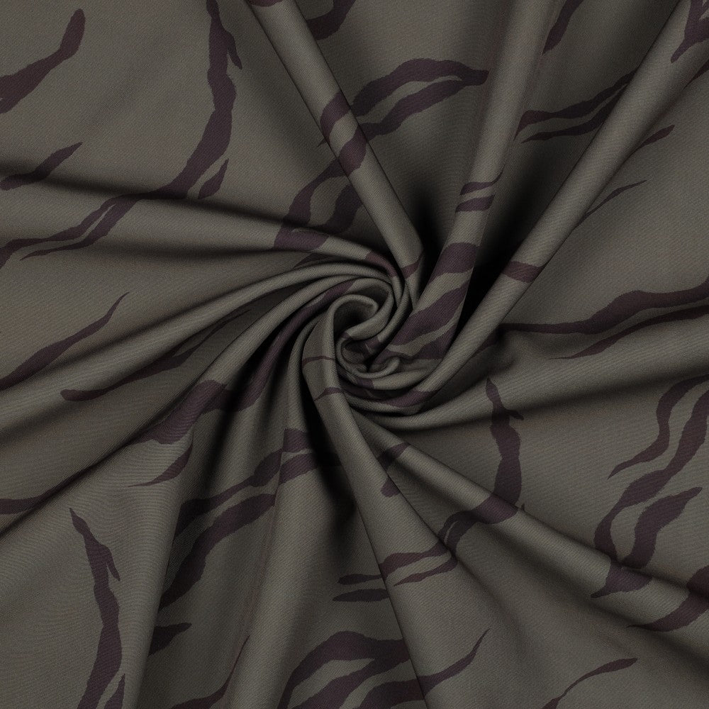 Softshell zebra oliv