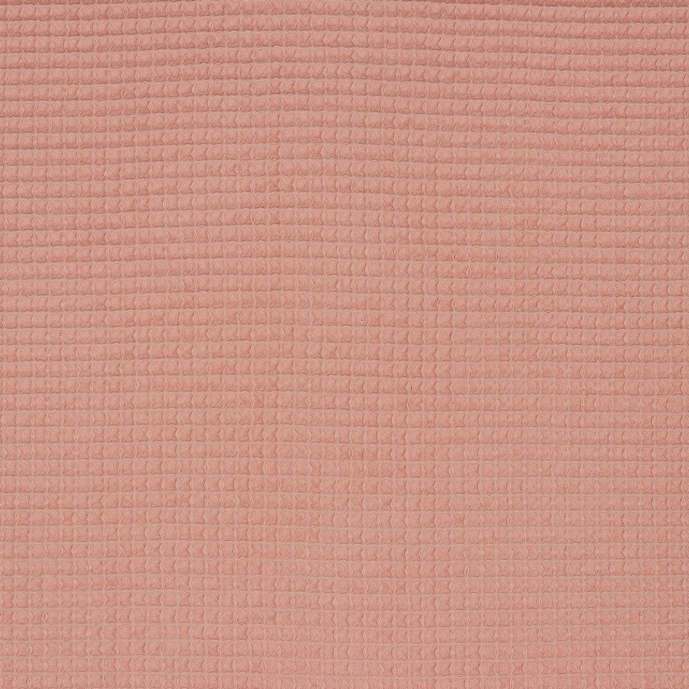 Waffelpiqué uni blush