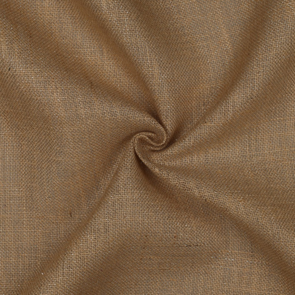 Jute metal yarn silber