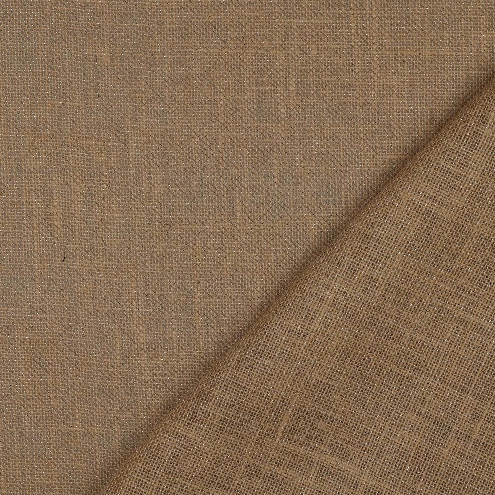 Jute metal yarn silber