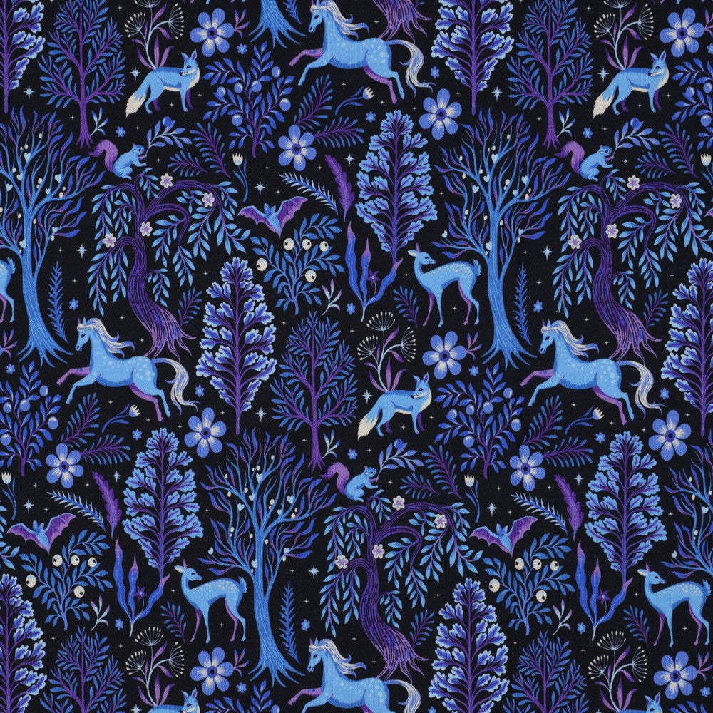 Sweat digital Forest Animals navy