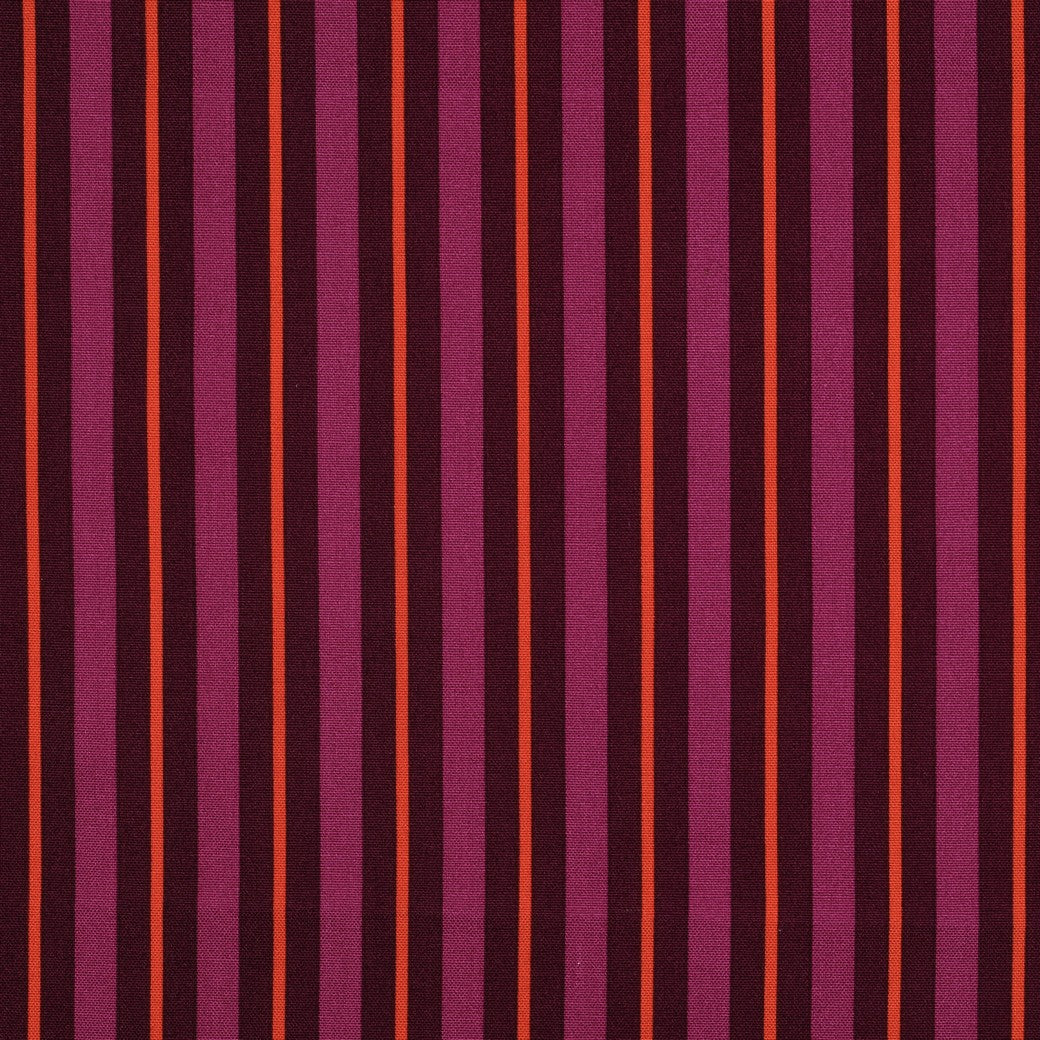 Canvas Streifen violett orange