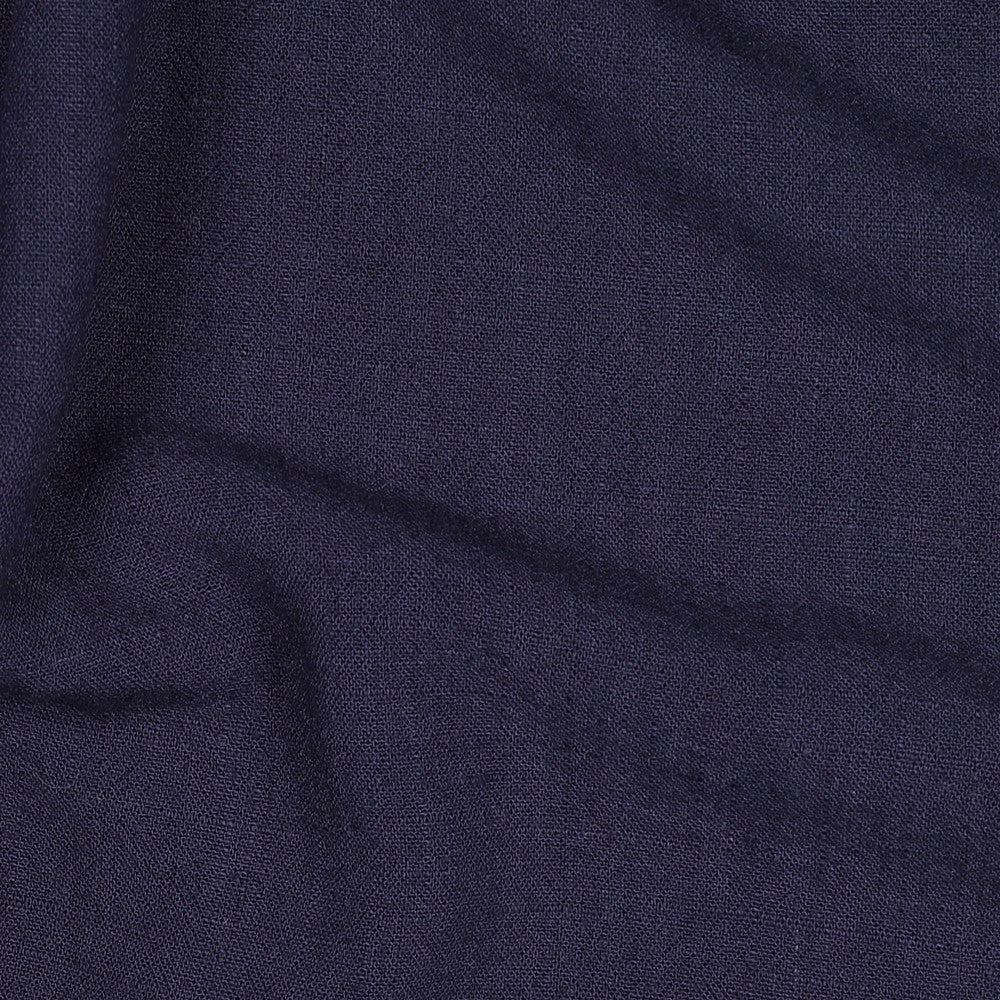 Leinen Viskose navy