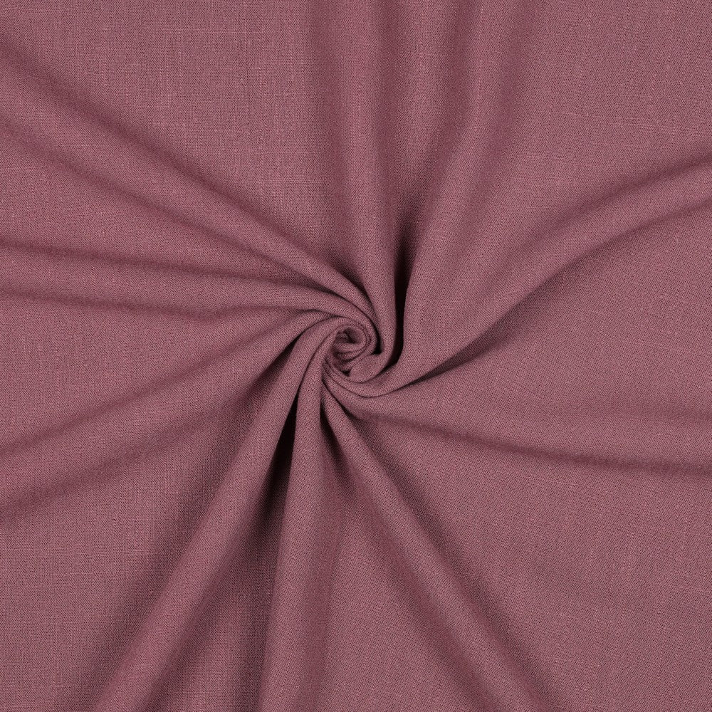 Leinen Viskose mauve