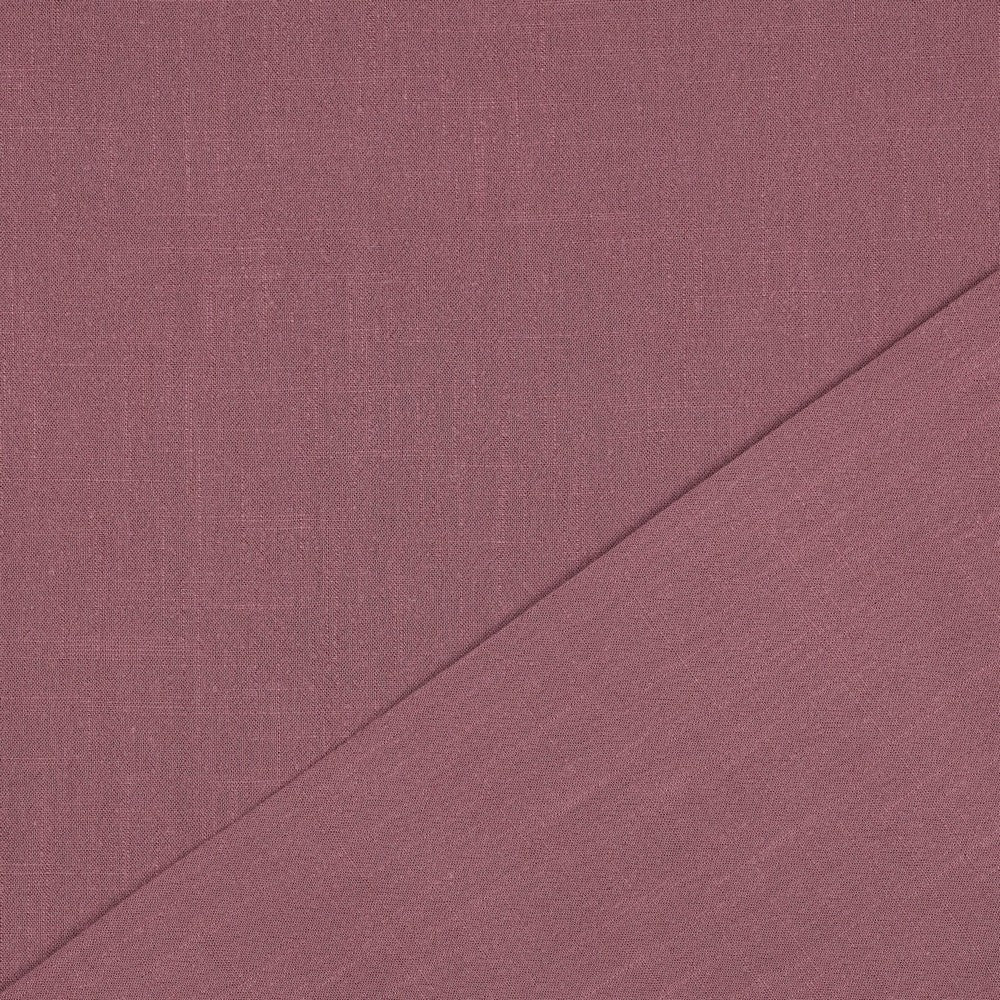 Leinen Viskose mauve