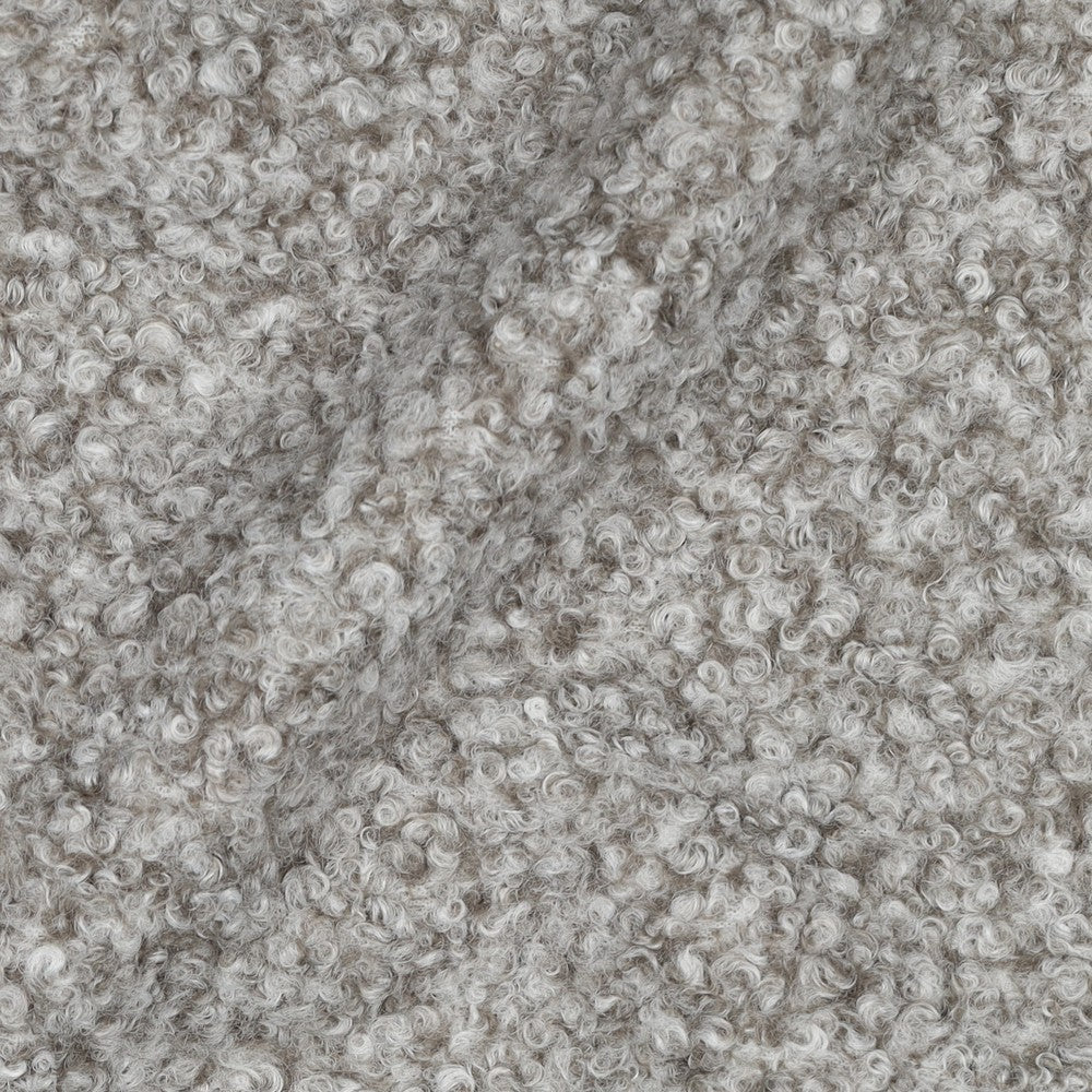 Bouclé grau melange