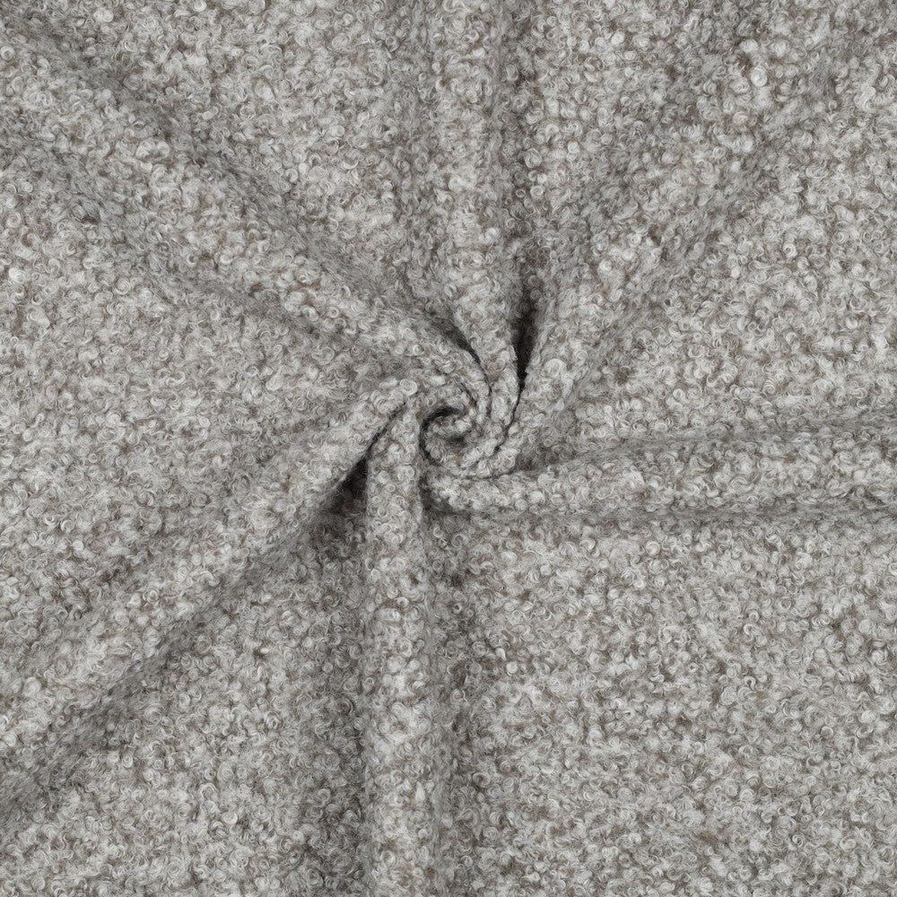 Bouclé grau melange