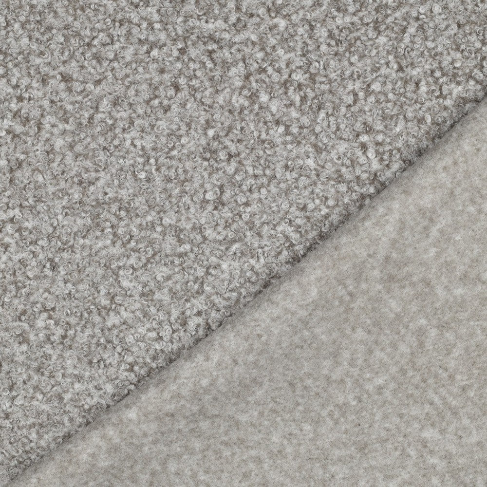 Bouclé grau melange