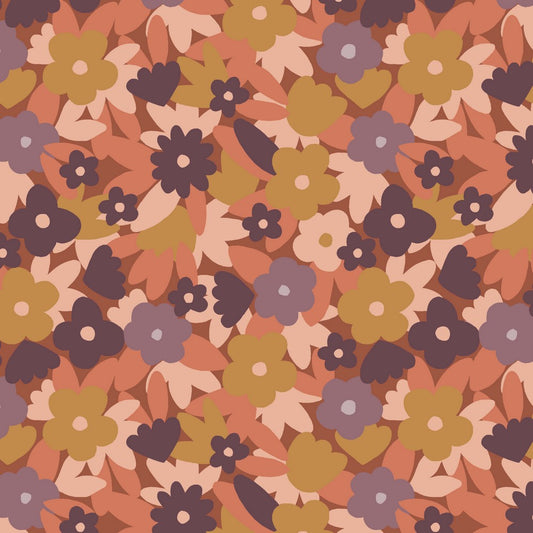 Sweat Soft Flowers cognac