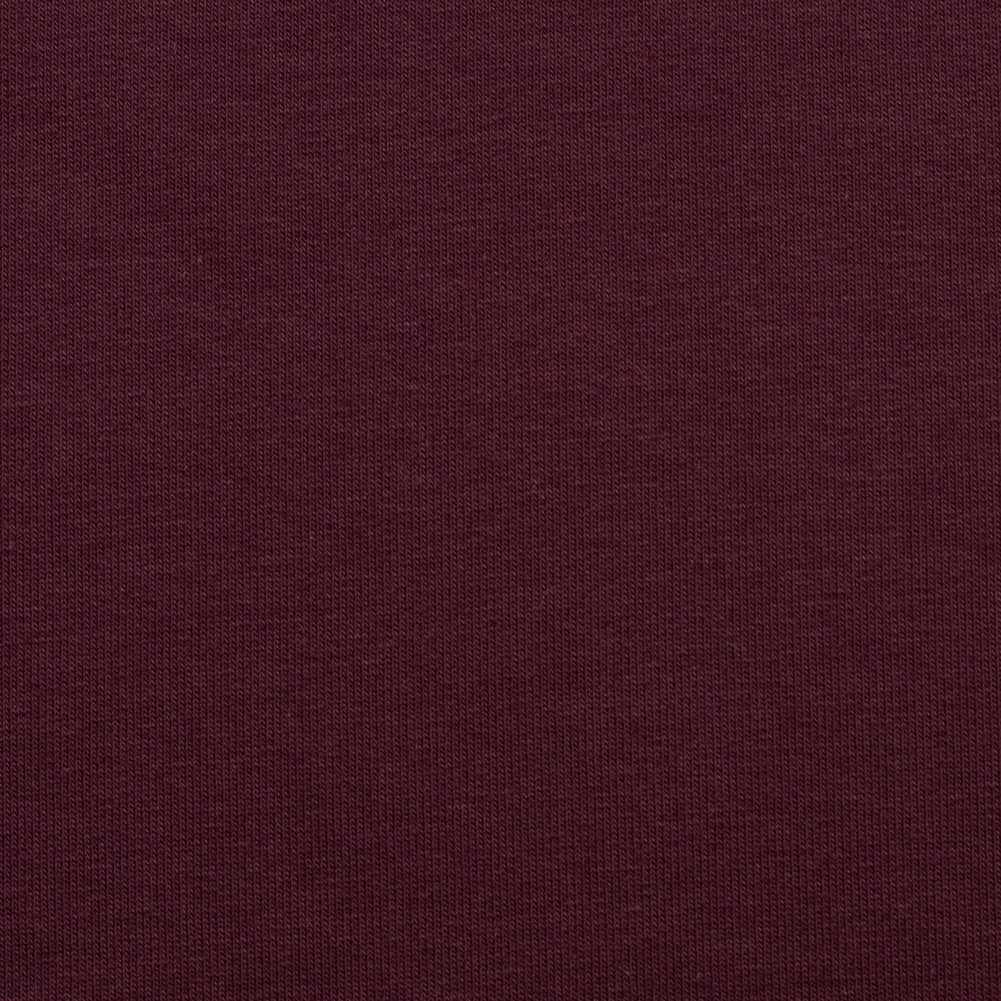 Sweat French Terry Maike uni aubergine RESTSTÜCK 0,47m