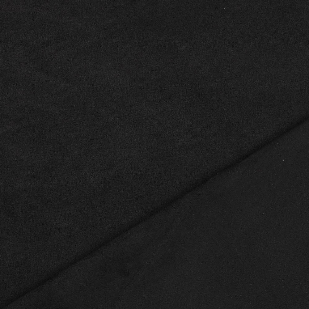 Suede Wildlederimitat schwarz