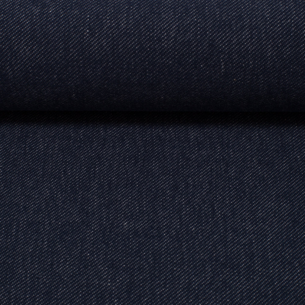 Jeansjersey dunkelblau