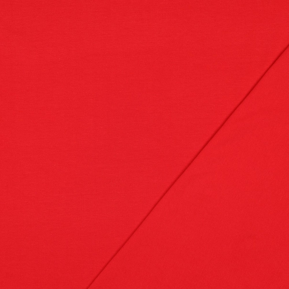 Jersey uni Bio tomatenrot