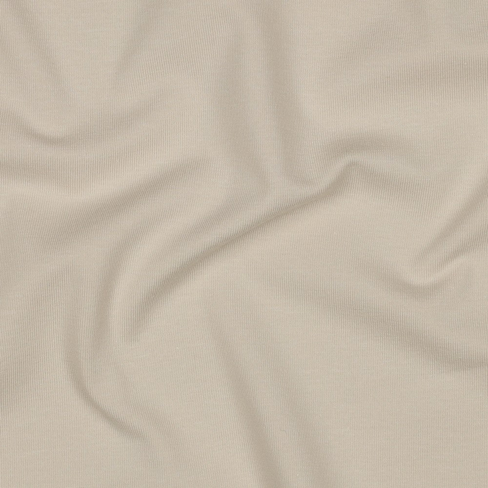Jersey uni Bio light sand natural