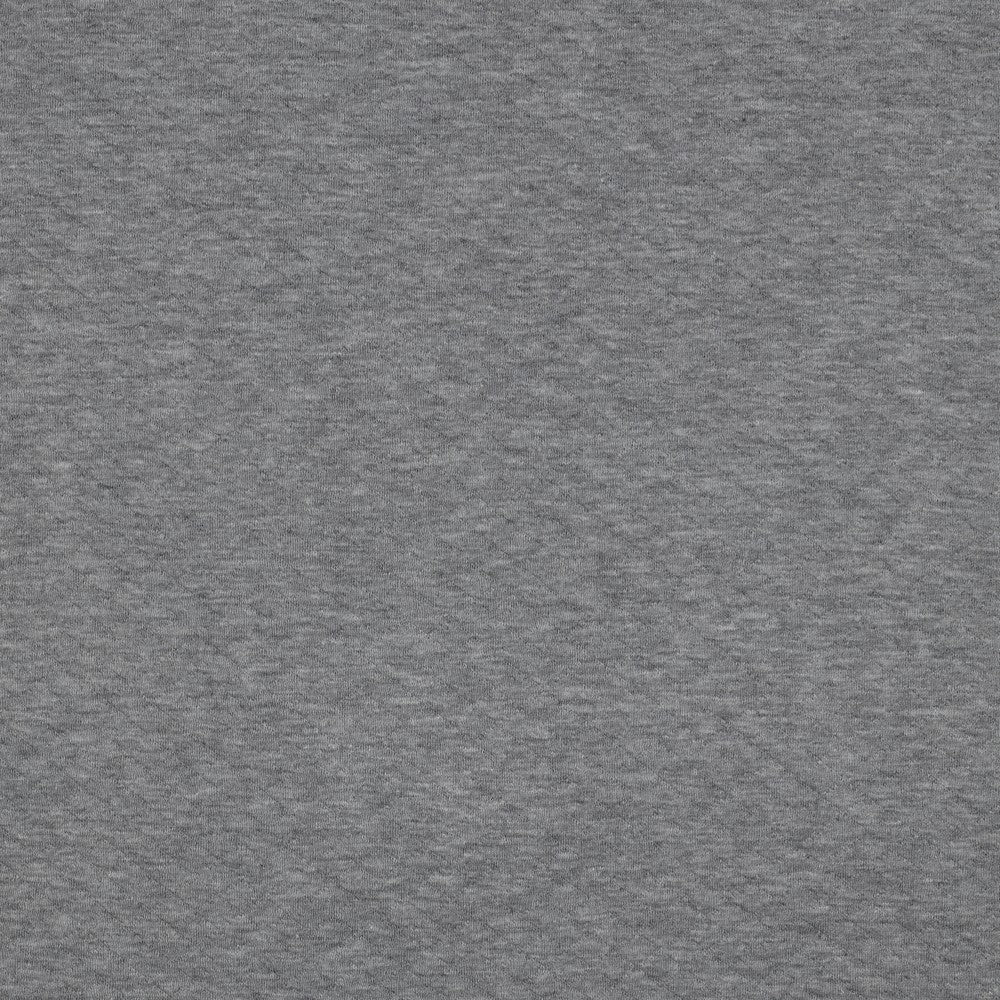 Sweatstoff Stepper Quilt grau meliert