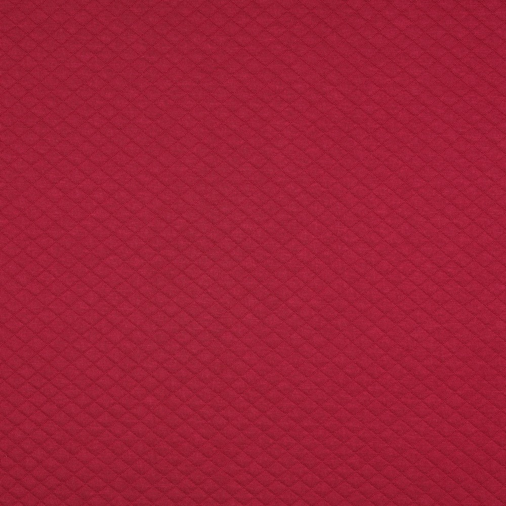 Sweatstoff Stepper Quilt cerise
