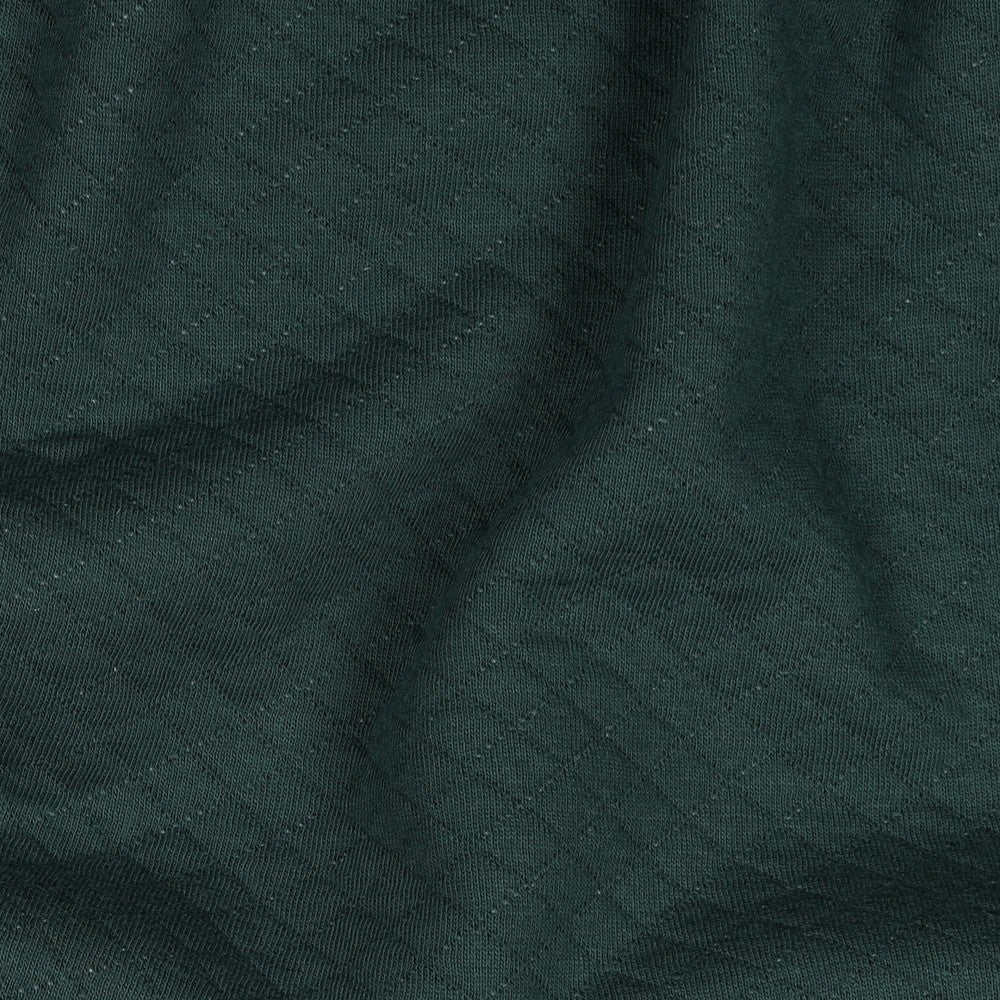 Sweatstoff Stepper Quilt dunkelgrün