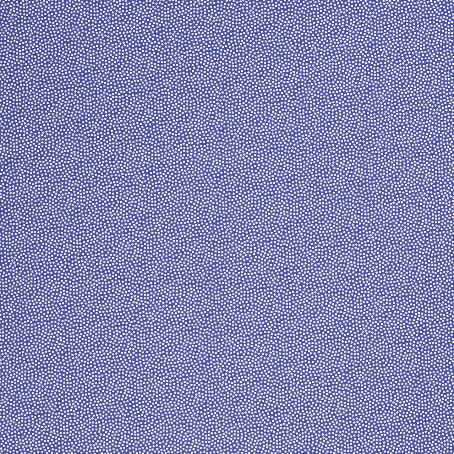 Baumwolle Punkte Dotty weiß royalblau