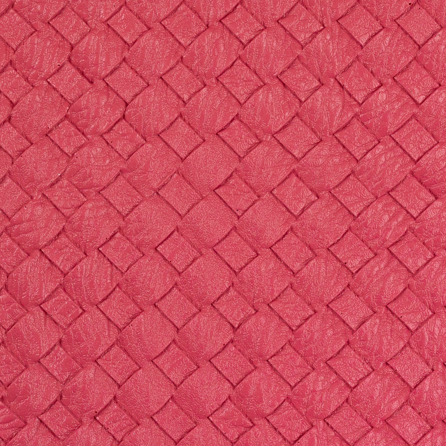 Kunstleder Beatrice geflochten pink beere