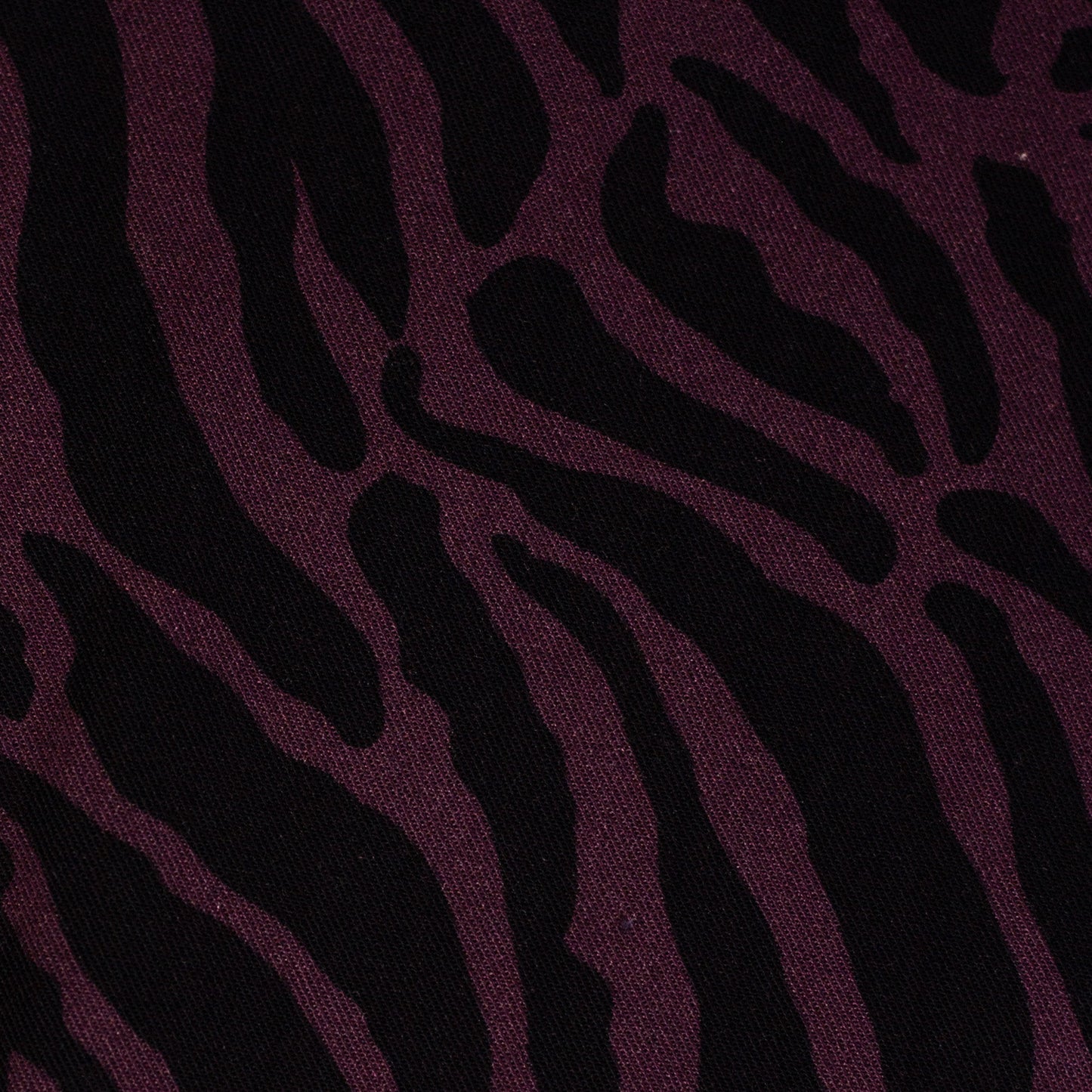 Viskose Bluse Animalprint Zebra beere