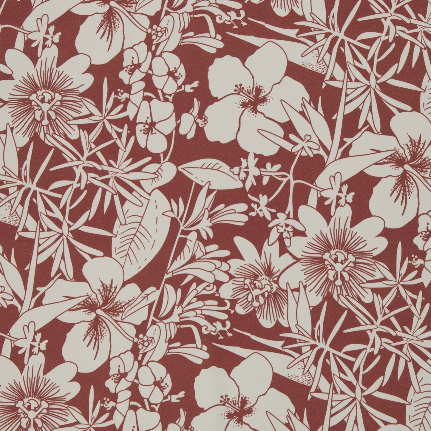 Baumwoll Stretch Bloom by Käselotti terrakotta