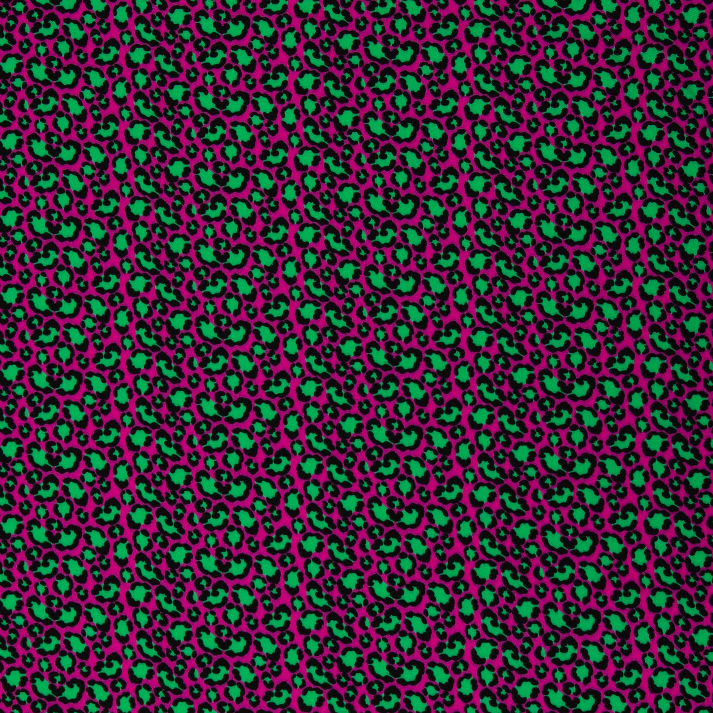 Viskose Animalprint Leo pink