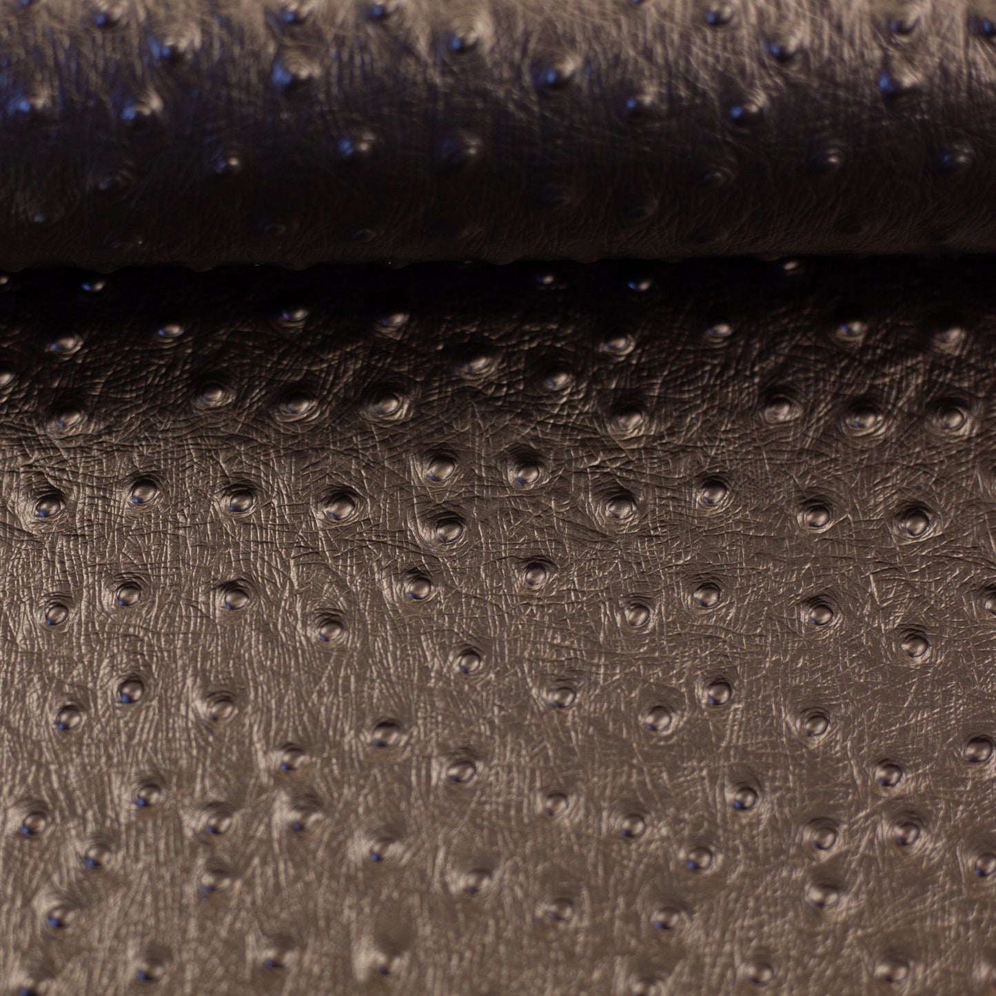 Kunstleder Aurora Noppen metallic schlamm
