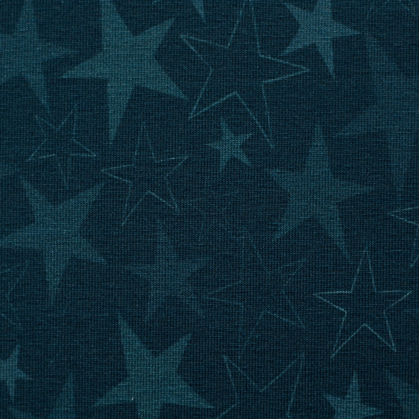Jersey Fantastische Zauberwelten by Mrs.Mint Design Sterne petrol