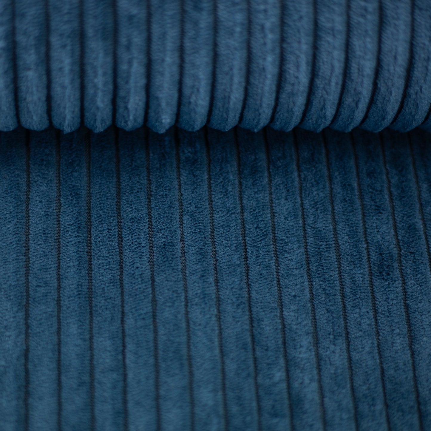 Cord Samt Wanja rauchblau