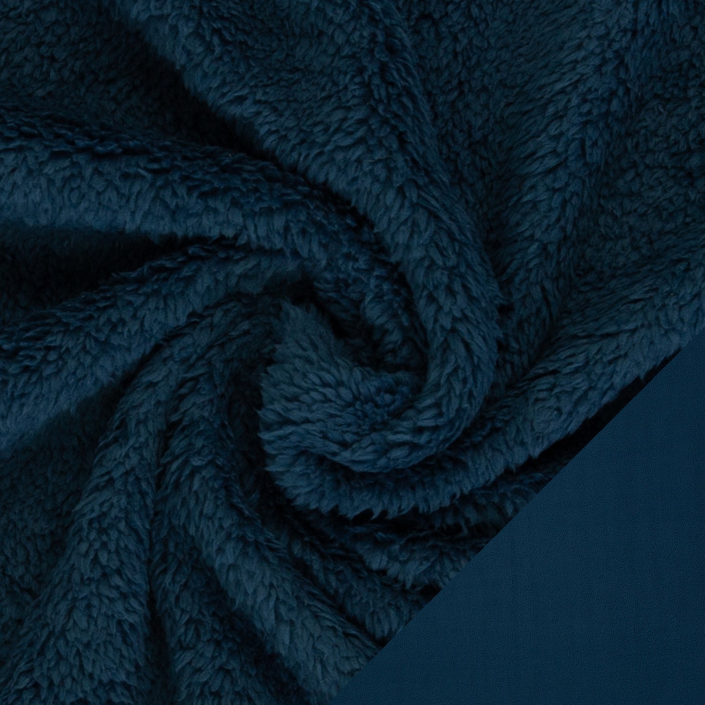 Fleece Tamme jeansblau 1m