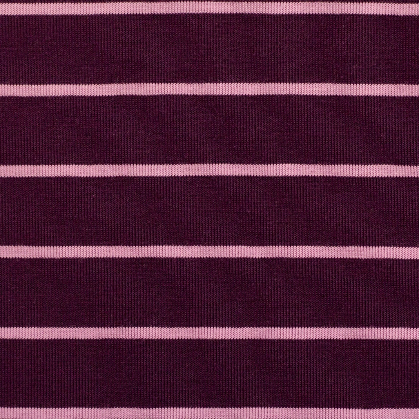 Jersey Streifen Isa dunkel beere rosa