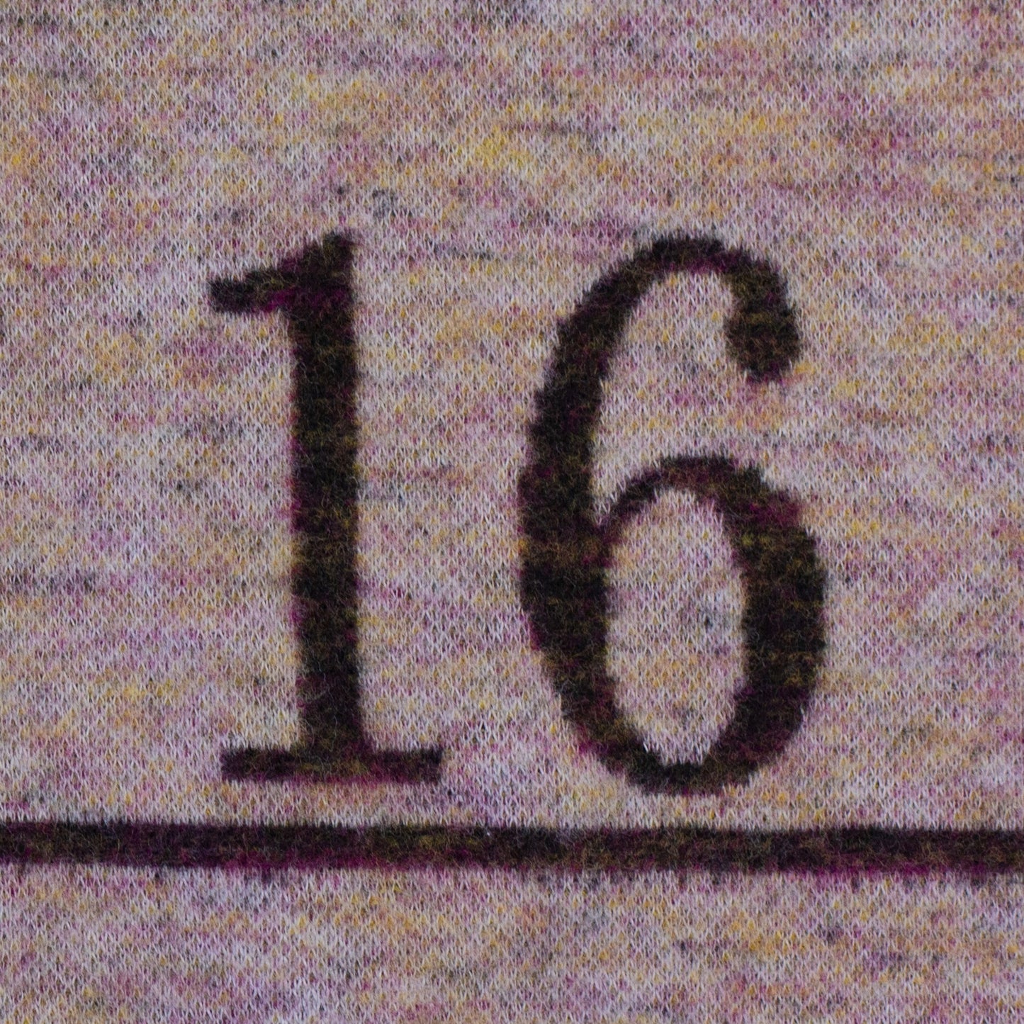 Jacquard Jersey Long Story Maßband XXL Panel 210cm