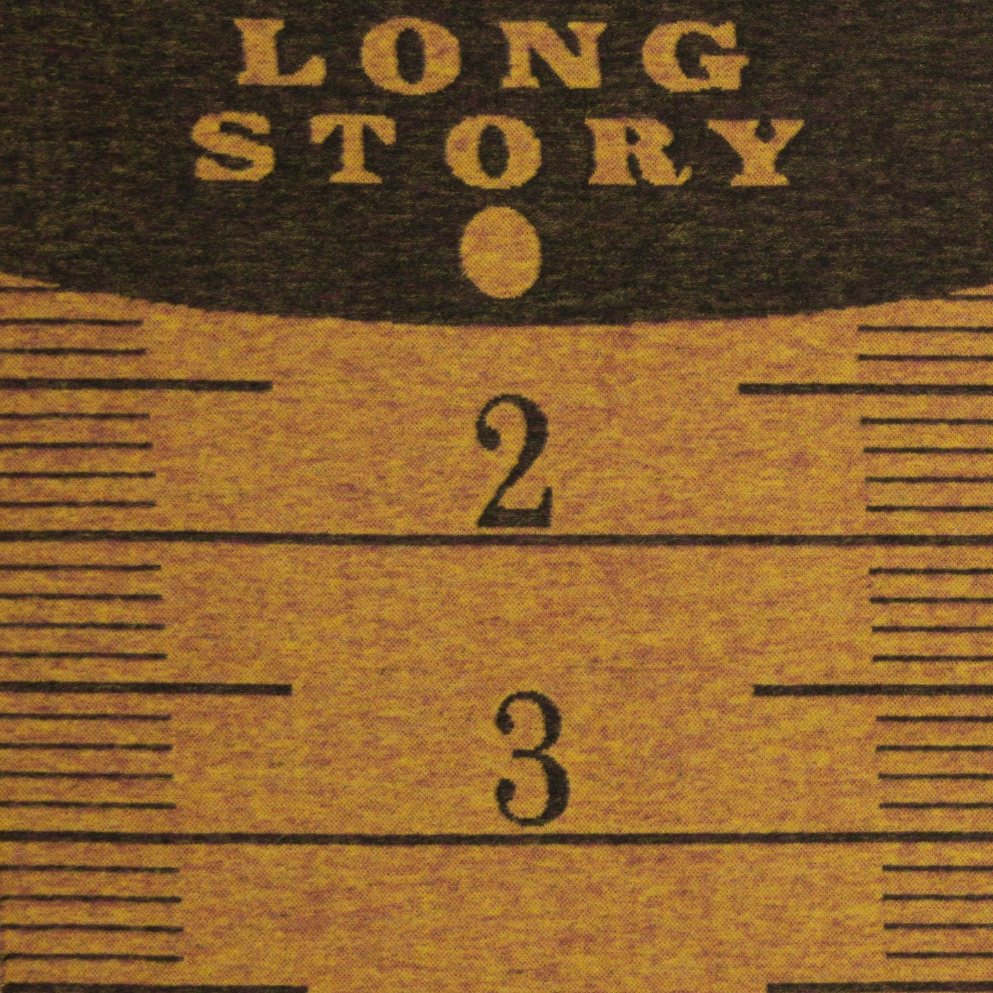 Jacquard Jersey Long Story Maßband XXL Panel 210cm