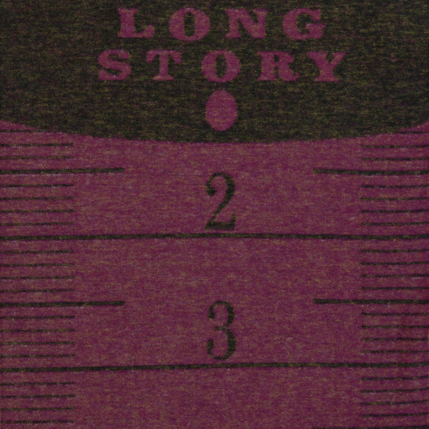 Jacquard Jersey Long Story Maßband XXL Panel 210cm