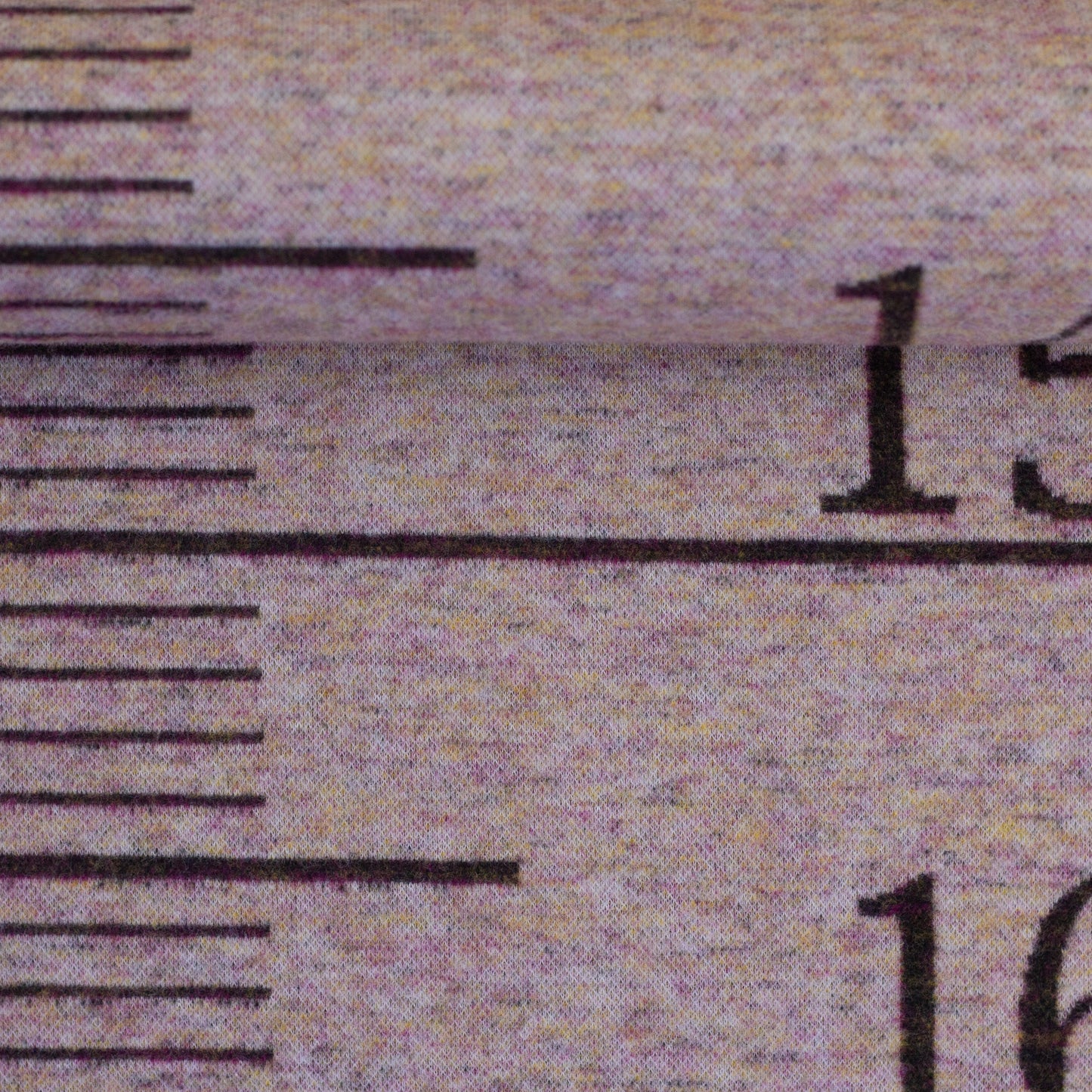 Jacquard Jersey Long Story Maßband XXL Panel 210cm