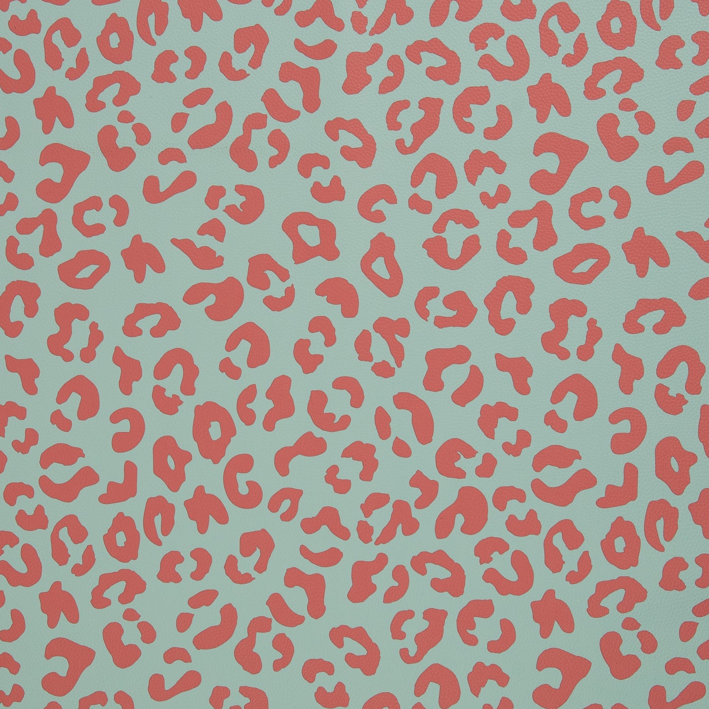 Kunstleder Happy Leo by Cherry Picking mint koralle