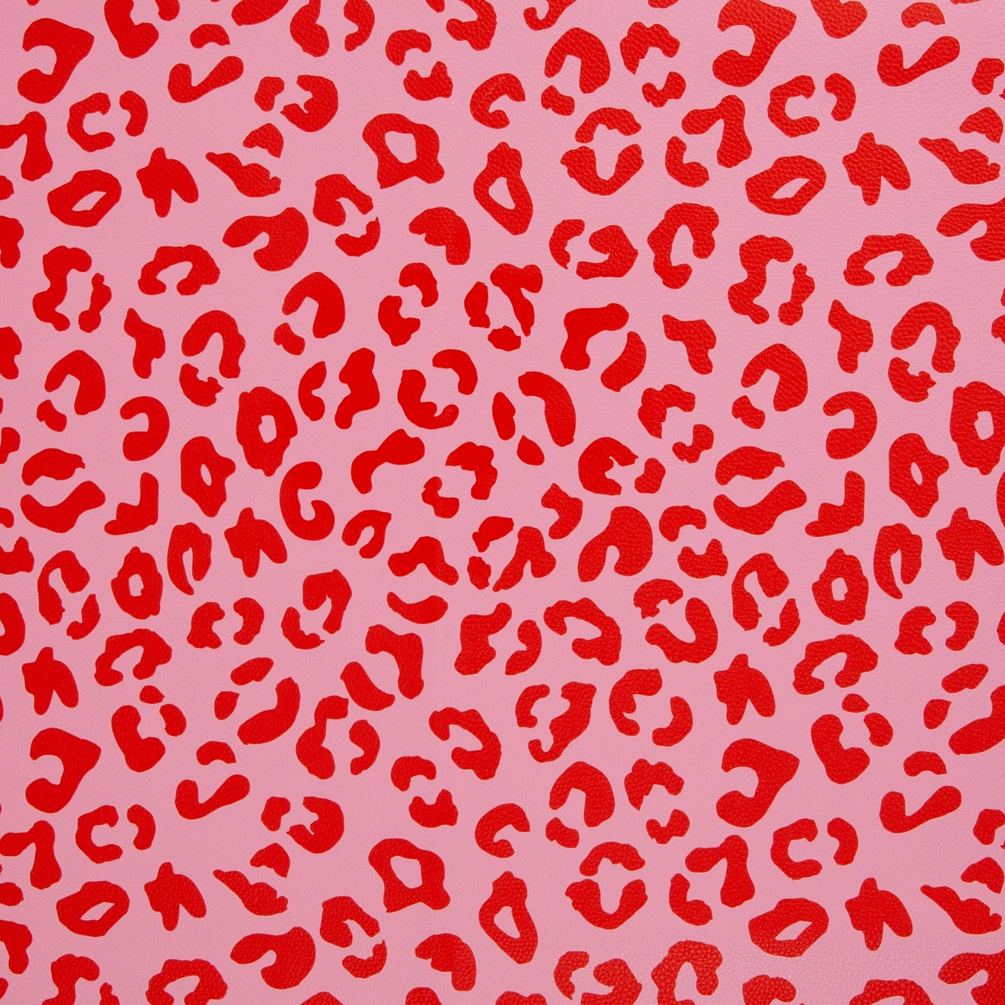 Kunstleder Happy Leo by Cherry Picking rosa rot