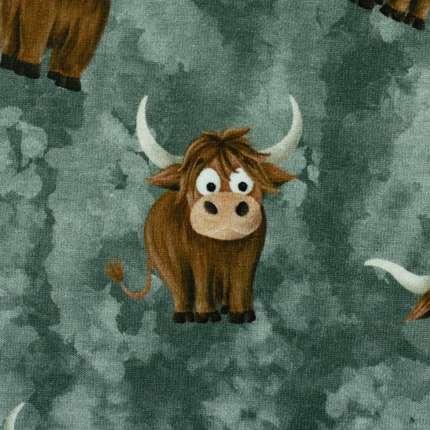 Sweat French Terry Holy Cow by Mrs. Mint Design