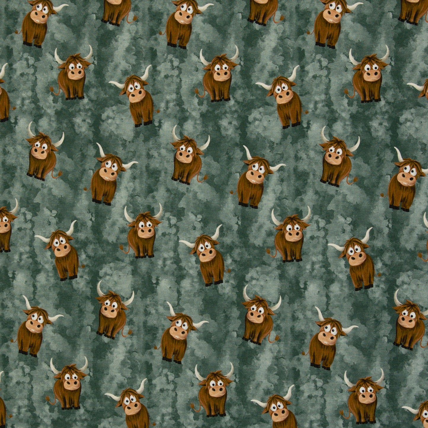 Sweat French Terry Holy Cow by Mrs. Mint Design