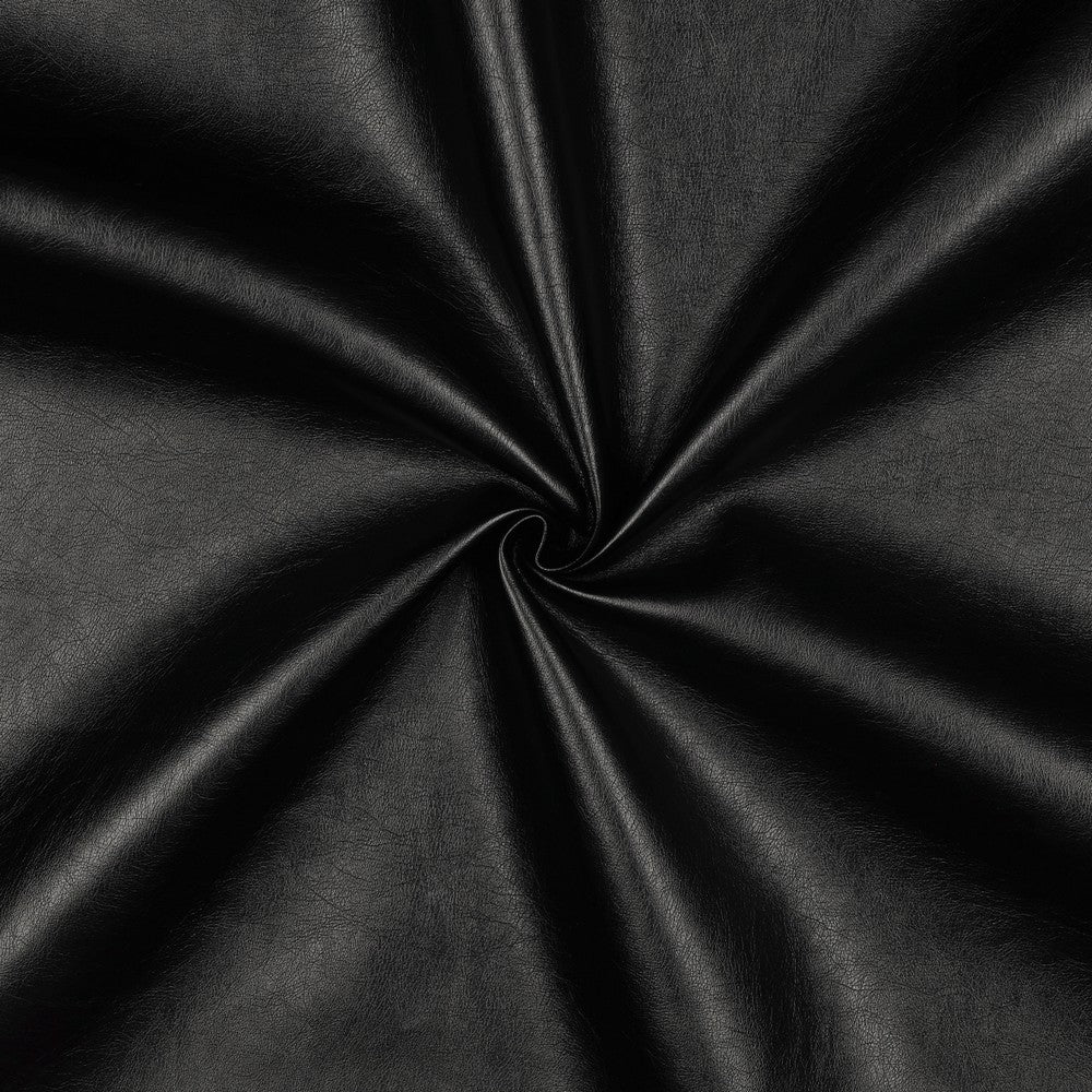 Kunstleder dunkel anthrazit metallic