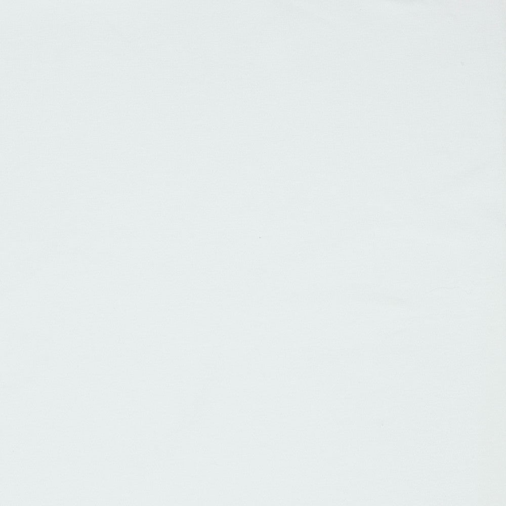 Jersey uni weiß